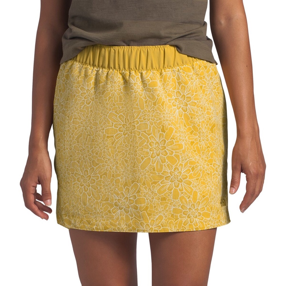The North Face Class V Skort Bamboo Yellow Floral